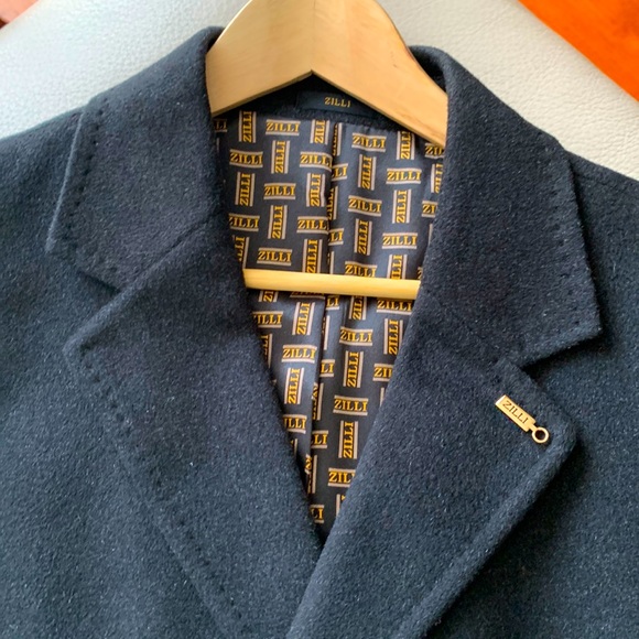 ZILLI Authentic CASHMERE AND WOOL COAT - Picture 2 of 16